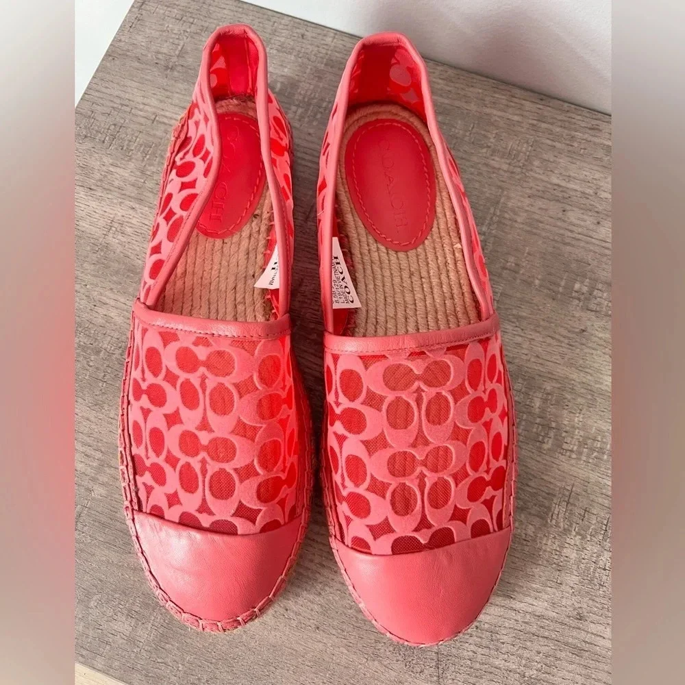 Coach monogram Espadrilles